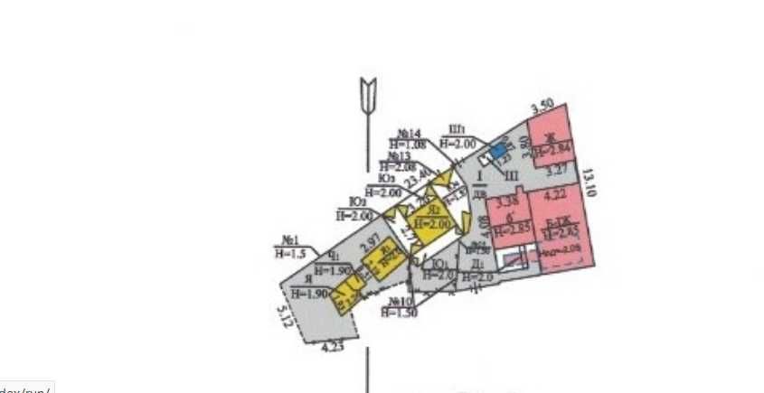 Участок земли с ветхим строением возле самого пляжа в Одессе.