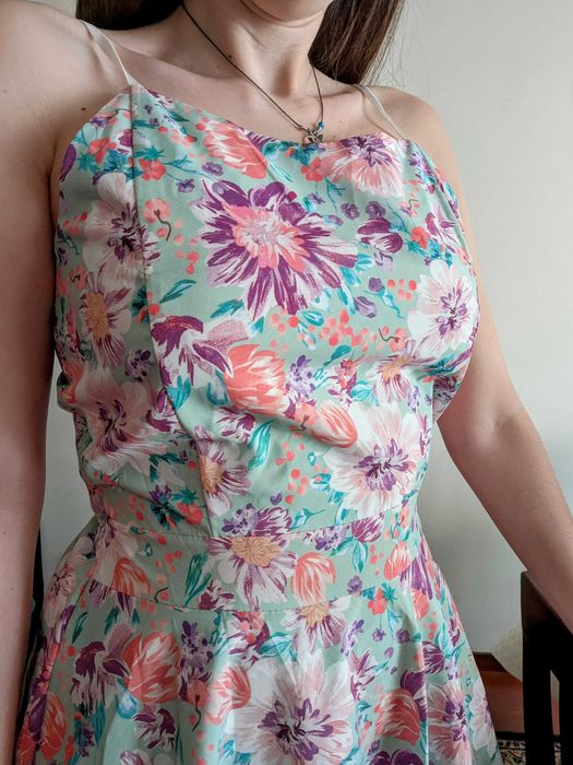 Vestido Florido de Verao