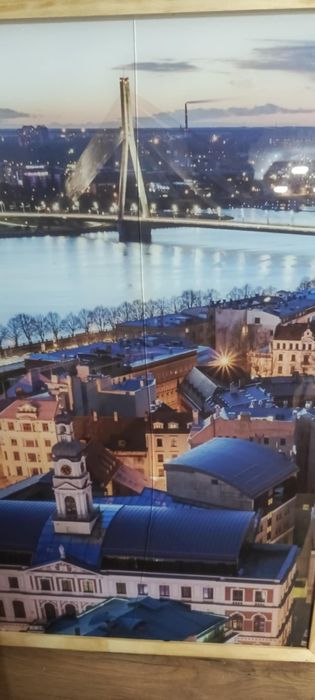 Obraz podświetlany okno dekoracyjne CCRETROILUMINADOS