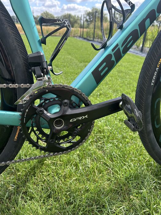 Gravel  Bianchi Impulso Rc Shimano GRX Di2 Pomiar Mocy Conti45c
