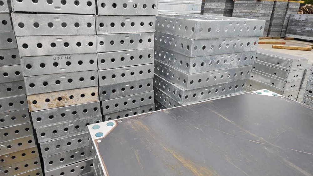 Tekko szalunki ścienne nowe 80 m2 zestaw szalunki fundamenty akcesoria