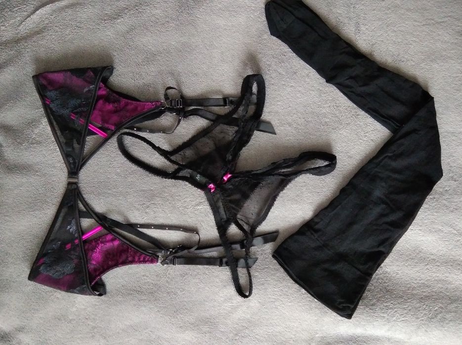 Używ pas pończochy majtki Ann Summers zestaw ero