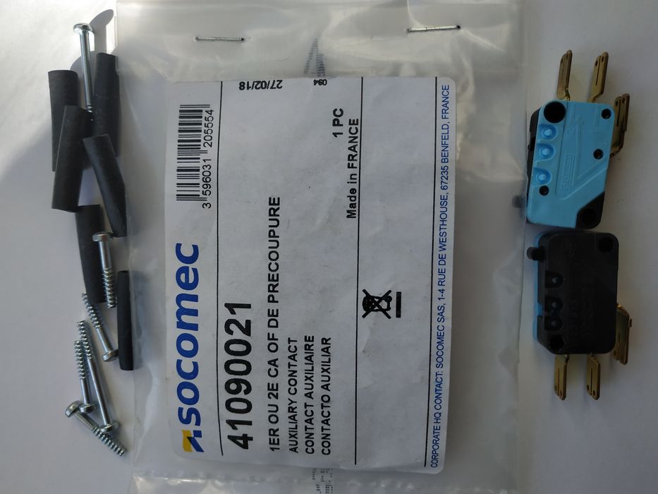 Socomec 41090021 Вспомогательный контакт