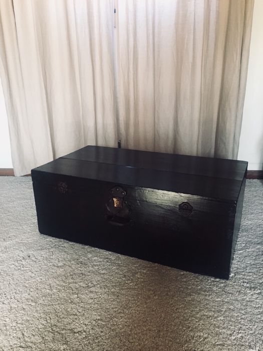 Centenary Wooden Trunk. Antique