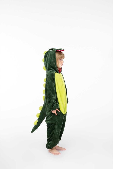 Strój piżama Dinozaur Smok kigurumi przebranie na bal r. 116/122