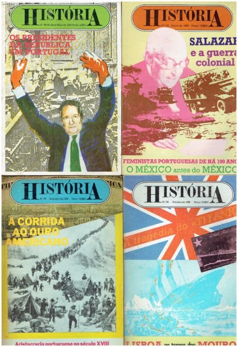 8682 Colecção Revista História (Nº 61 ao Nº 125)