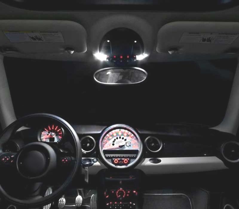 KIT COMPLETO 12 LAMPADAS LED INTERIOR MINI COOPER R56 07-10