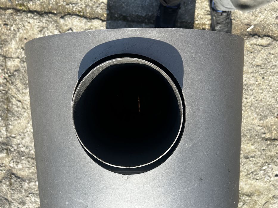 Piec koza kominek wolnostojący Zeus 7kw szamot