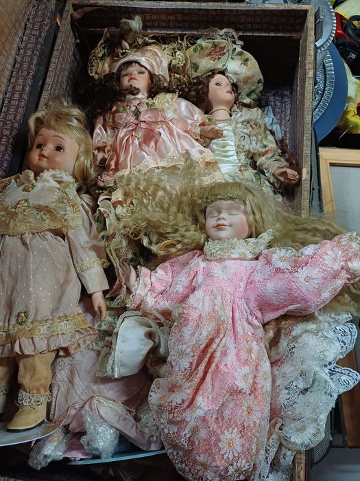 Bonecas de Porcelana Antigas