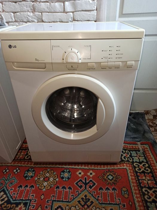 Продам пральну машину після технічного обслуговування  на 5 кг LG