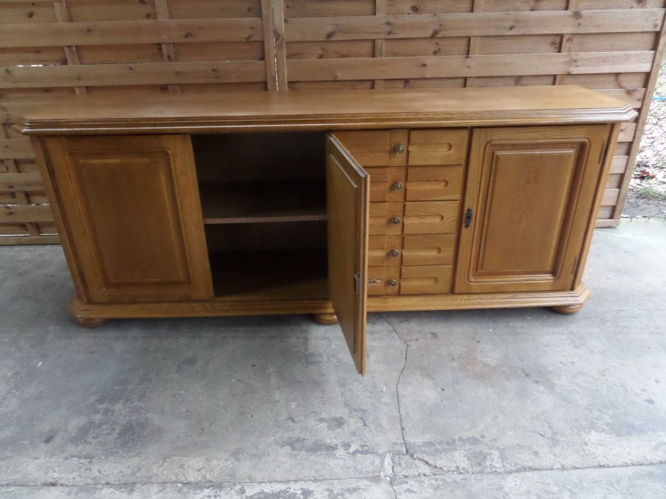 piękna dębowa komoda swarzędz  stan bdb wysyłka dowóz