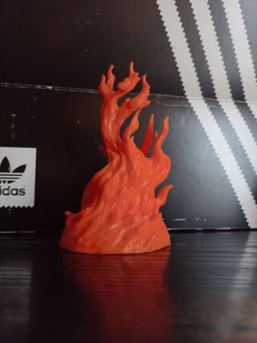 Druk 3D Płomień do figurek