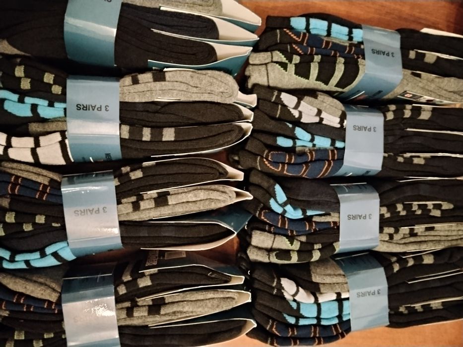 Męskie skarpety narciarskie, thermo, 40-43 lub  43-46, zestaw 3 pary