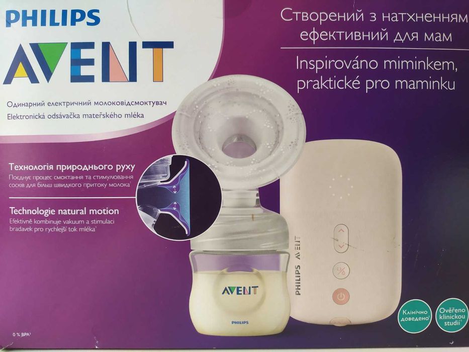 Молокоотсос молоковідсмоктувач электричний Philip Avent SCF395/11