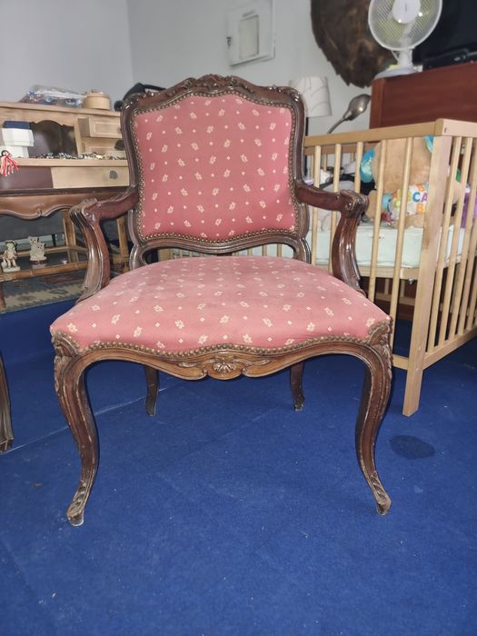 Poltrona estilo Luis XV