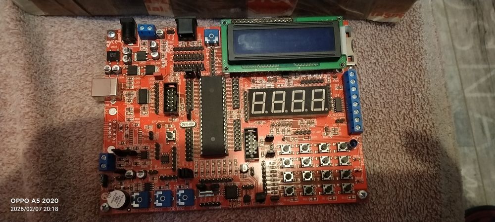 Płytka rozwojowa atmega programowanie