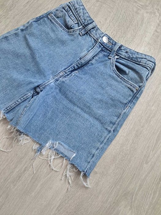 Бермуди Zara/Denim 9-10р/140см/шорти джинсові для дівчинки/бермуди 134