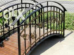 Ковані ( кованые )ворота,відкатні, забор, металоконструкції,балкон,ман