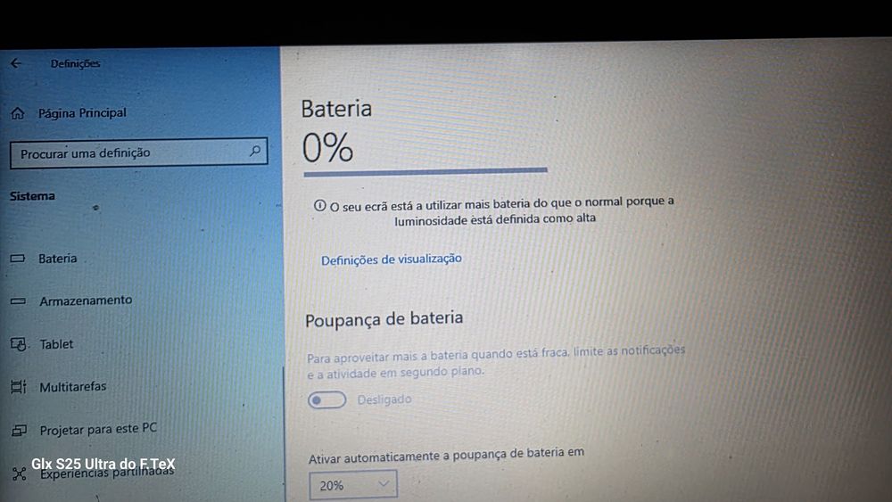 Portatil hp x360 usado com bateria viciada