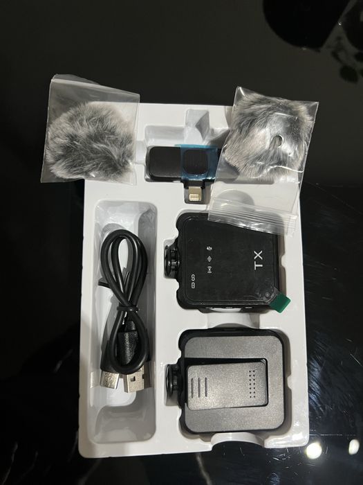 Mikrofony krawatowe x2 do iphone