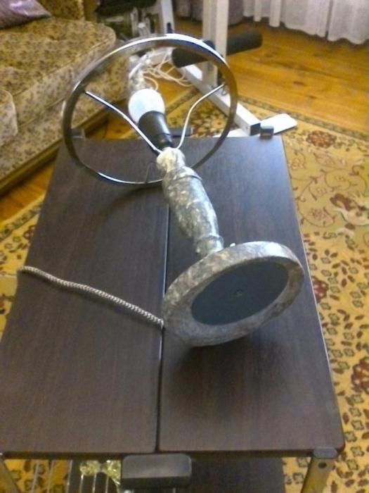 Продам антикварну мармурову настільну лампу.