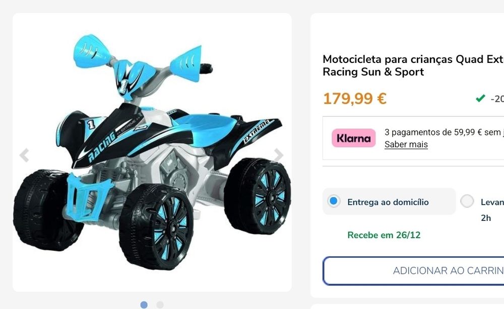 Mota para crianças sun & sport 6V