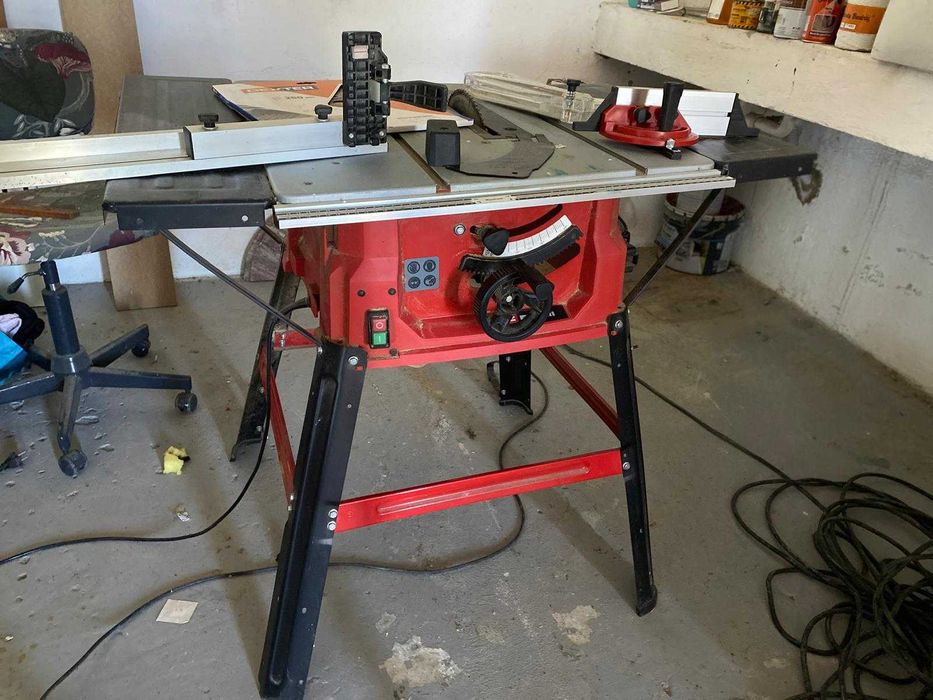 serra de mesa TC-TS 2025 /2U  e disco de corte Dexter