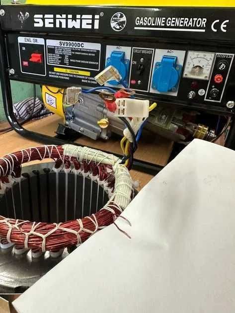 ТЯГНЕ ВЕСЬ БУДИНОК! Генератор бензиновий SENWEI на 3,5 кВт. Однофазний