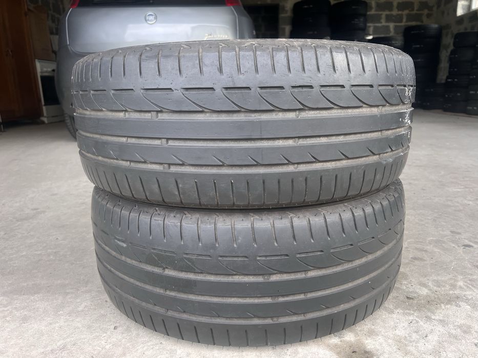 235 55 17 шини bridgestone пара  протектор 70-75% 2018 р