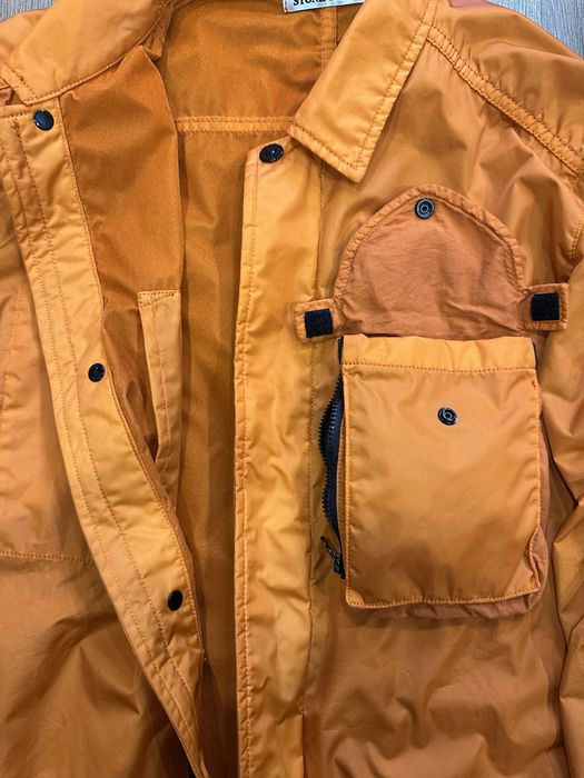 Stone Island 2015 Fall/ Winter Lamy Flock Thick Nylon Jacket - L