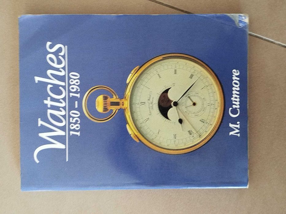 Livro raro Watches 1850 - 1980 M. Cutmore