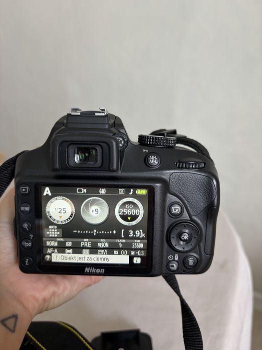 Nikon D3400 + 2 obiekty