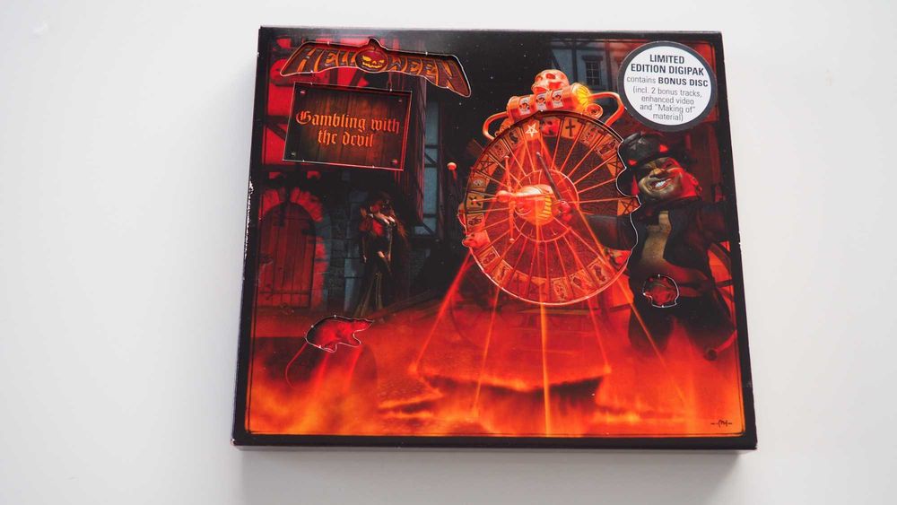 HELLOWEEN – Gambling With The Devil 2CD 2007 Limited Digipak+Slipcase stan NM