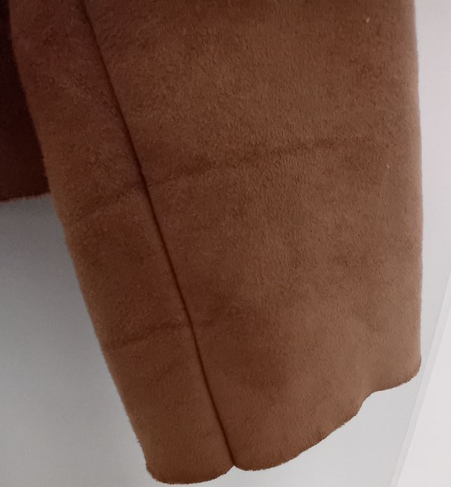 Nowa damska kurtka z kozuchem rozm. M + Spodnie damskie