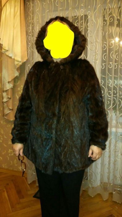 Шуба норкова, розмір 54-58