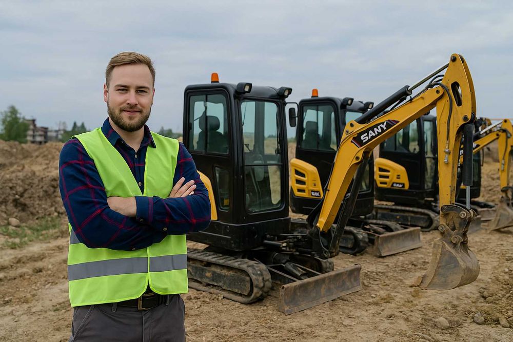 TERMIN DZIŚ/JUTRO Usługi Minikoparka Koparka Wynajem Serock + 50