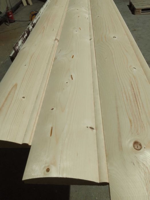 Półbal 45x190mm deska elewacyjna świerk