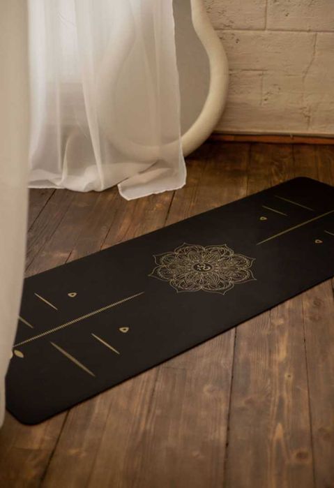 Килимок для йоги премшум якості Litha Comfort легкі заняття вдома