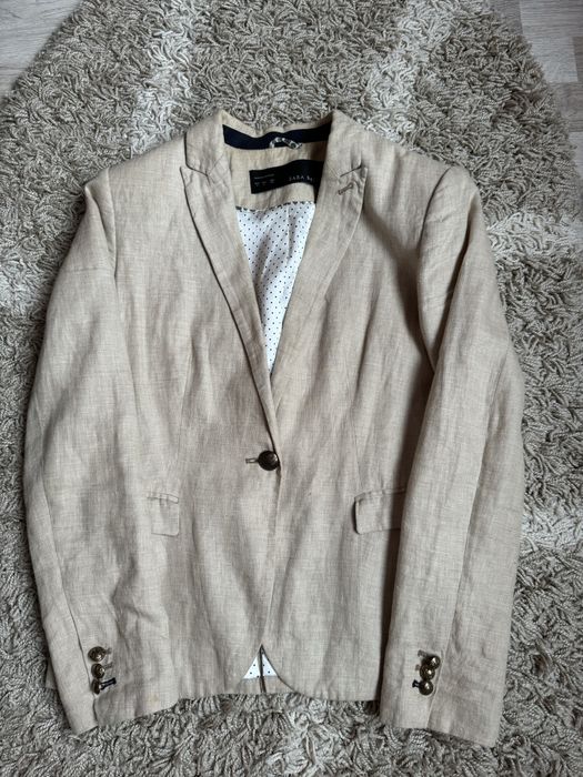 Лляний піджак Zara