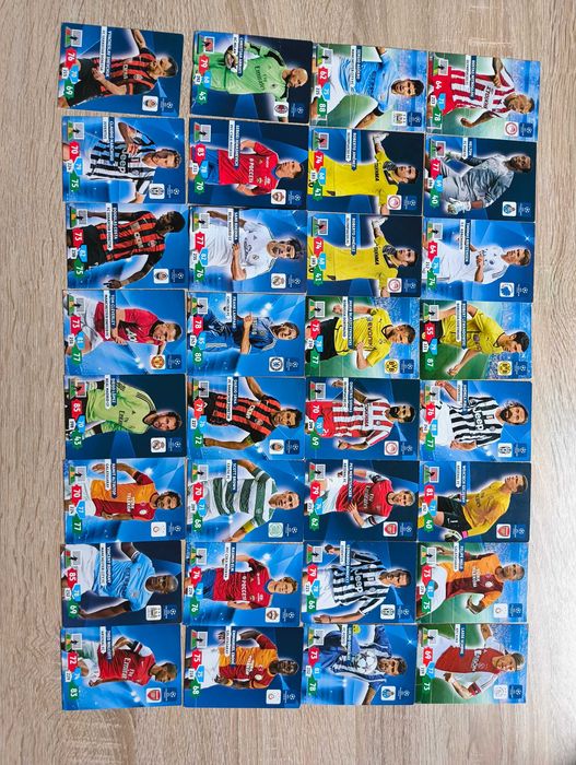Zestaw ok. 100 kart Panini Adrenalyn XL UEFA Champions League 2013/14