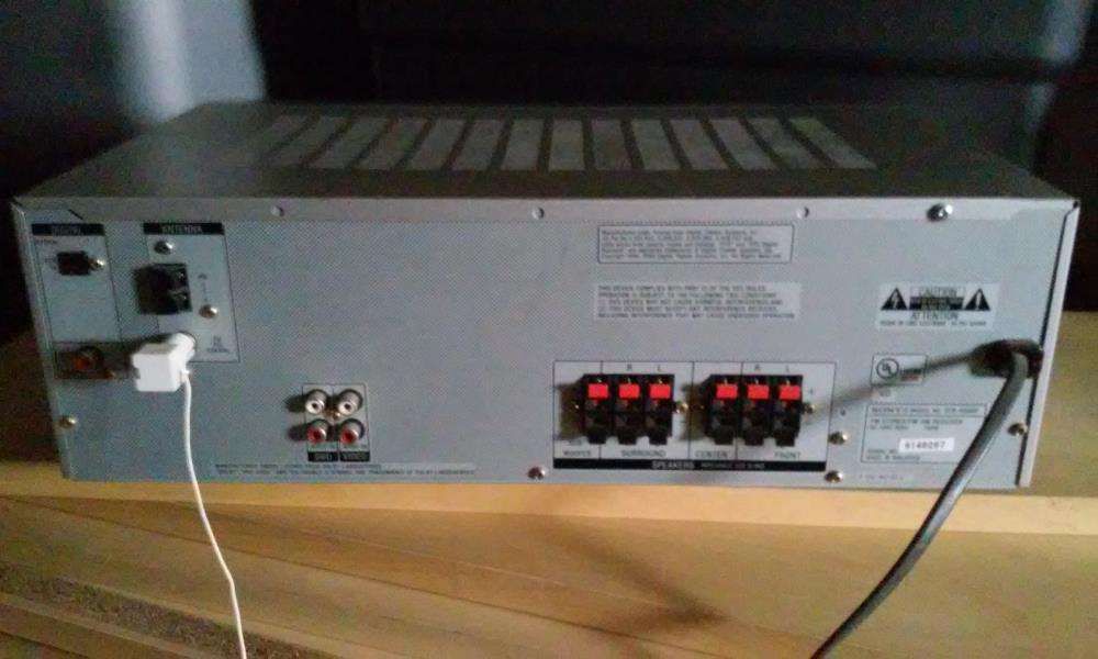 Sintonizador Sony corrente 110V
