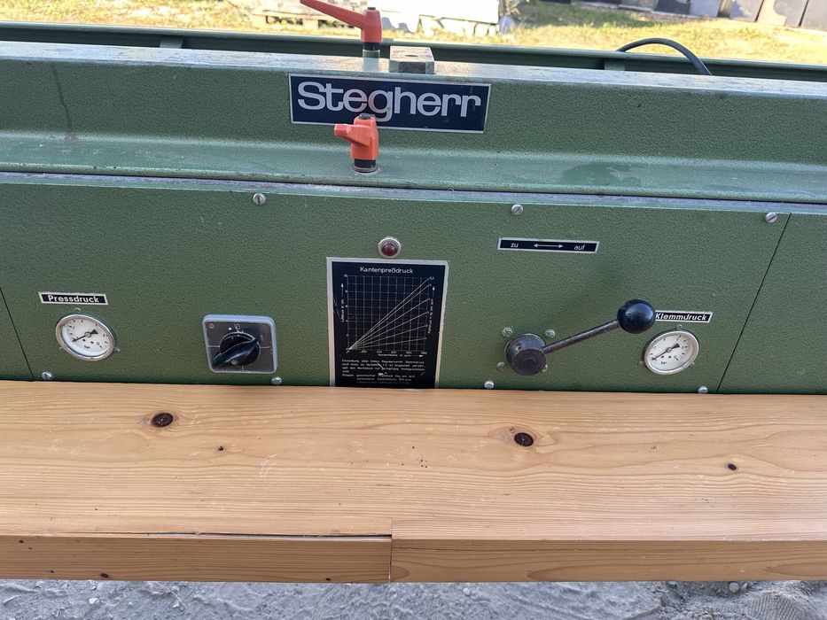 Кромкоклеющий прес станок Stegherr