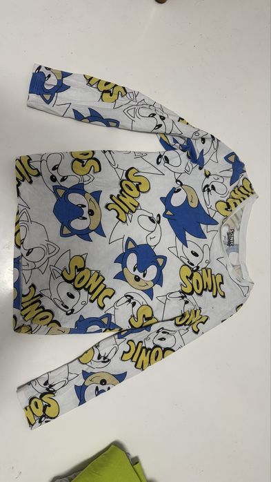sprzedam bluzki  bluzka tshirt sonic dla chłopca chłopięce paka ubrań