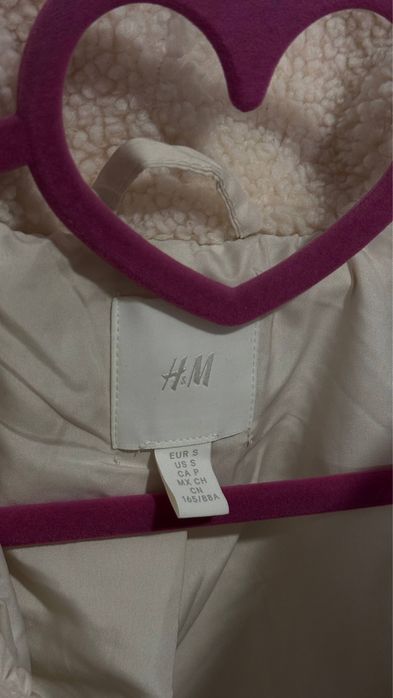 Плюшеве пальто Н&М