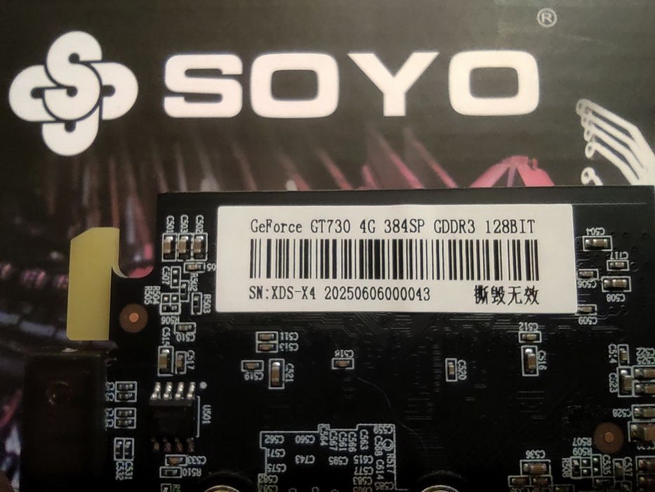 nVidia gt730 4gb 128bit gDDR3