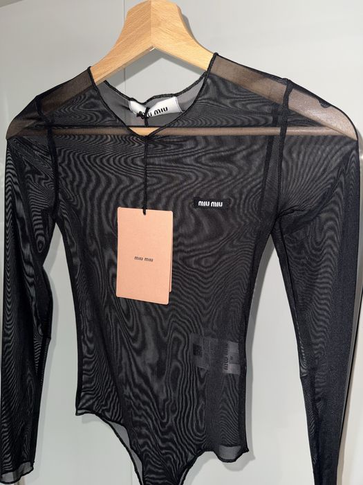 Prześwitujące body nowe XS