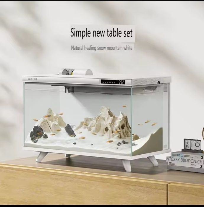 Новий білий Розумний Акваріум Xiaomi Fish Tank 20L білий