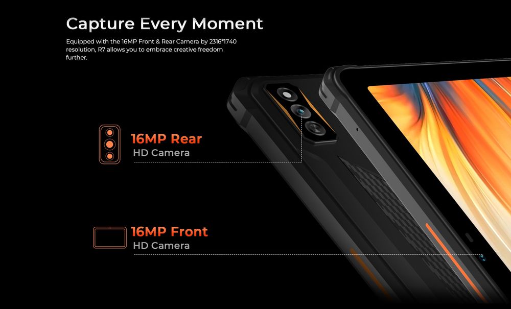 Захищений планшет Hotwav TAB R7 6/256 15600mAh
