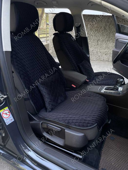Premium Авто подушки на сидіння з Алькантари та Екошкіри