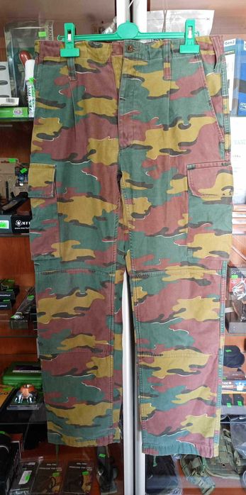 Spodnie Armia Belgia Jigsaw camo r.M/L pas 88 Unikat
